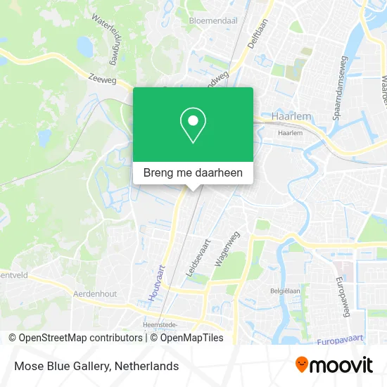 Mose Blue Gallery kaart