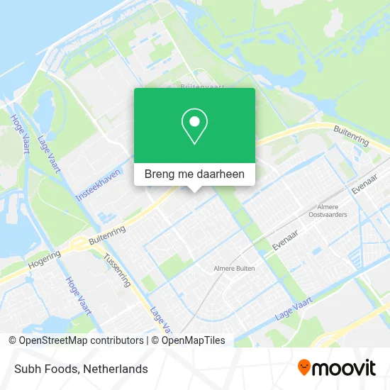 Subh Foods kaart