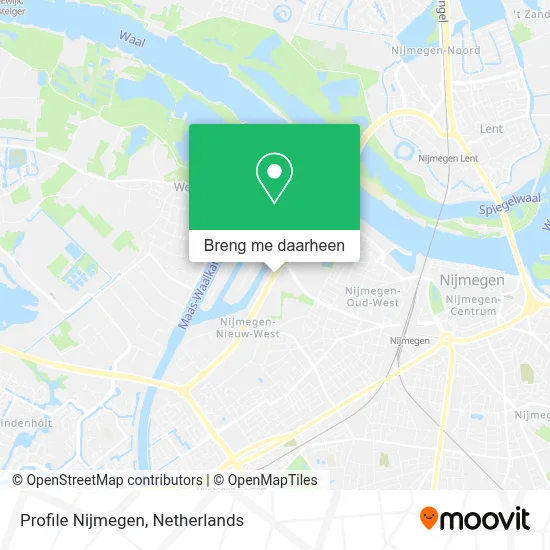 Profile Nijmegen kaart