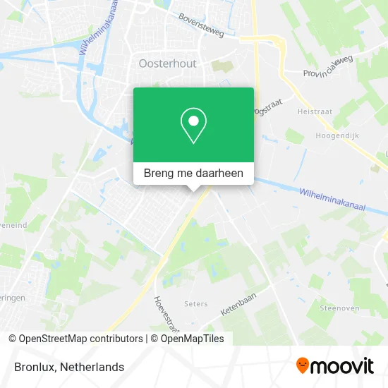 Bronlux kaart