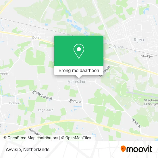 Avvisie kaart