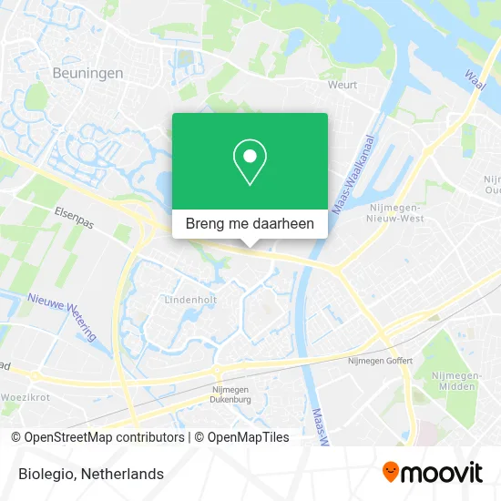 Biolegio kaart