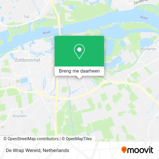 De Wrap Wereld kaart
