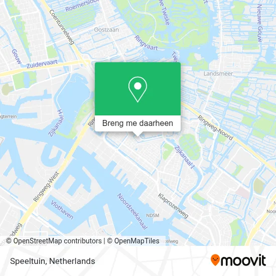 Speeltuin kaart