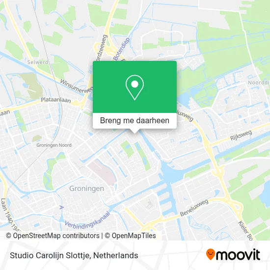 Studio Carolijn Slottje kaart