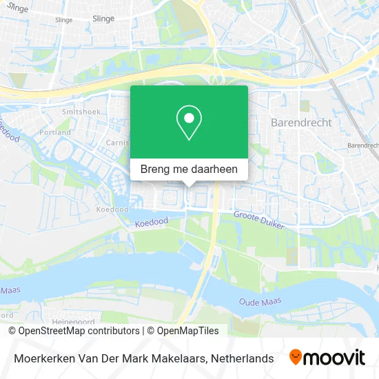 Moerkerken Van Der Mark Makelaars kaart