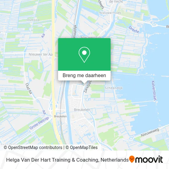Helga Van Der Hart Training & Coaching kaart