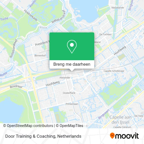 Door Training & Coaching kaart