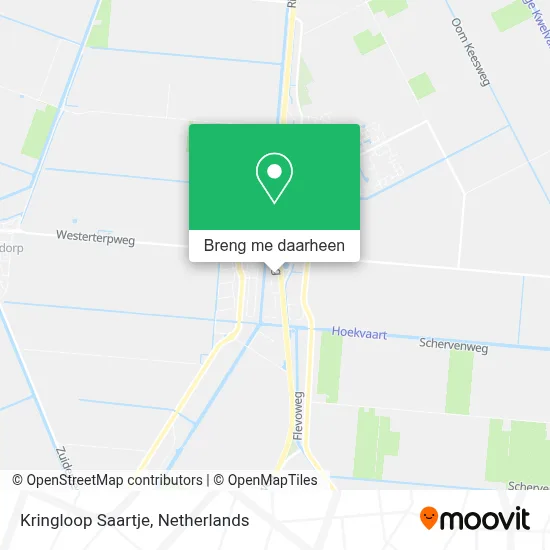 Kringloop Saartje kaart