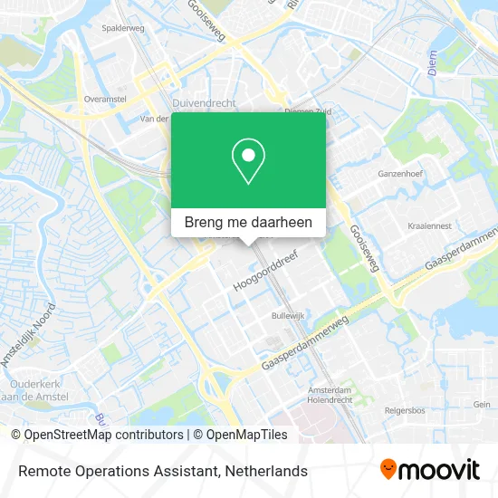 Remote Operations Assistant kaart