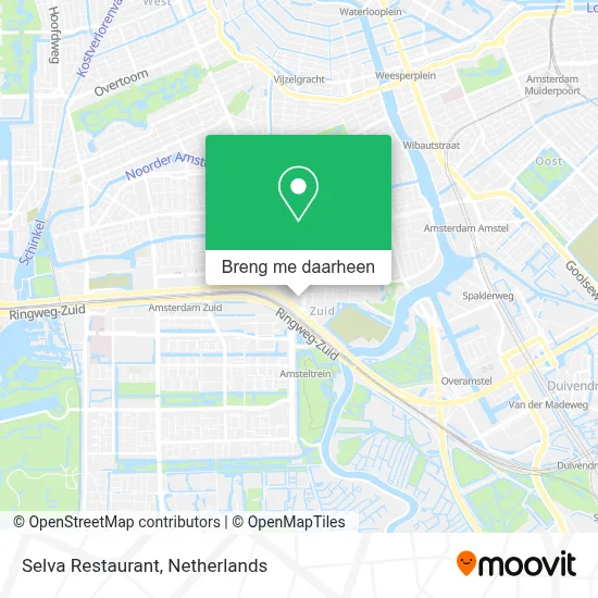 Selva Restaurant kaart