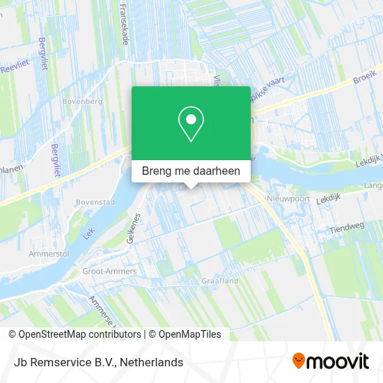 Jb Remservice B.V. kaart