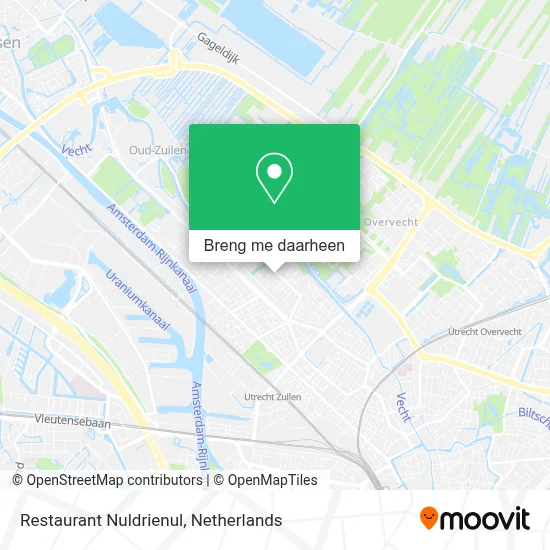 Restaurant Nuldrienul kaart
