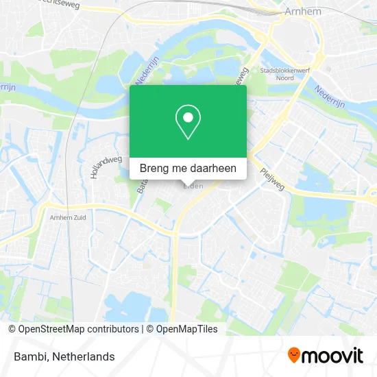 Bambi kaart