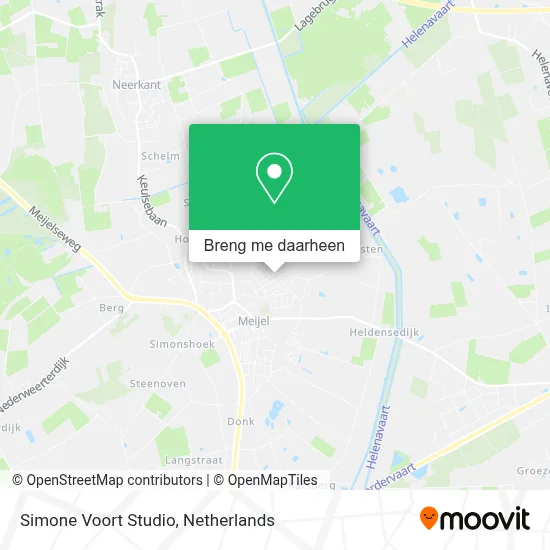 Simone Voort Studio kaart