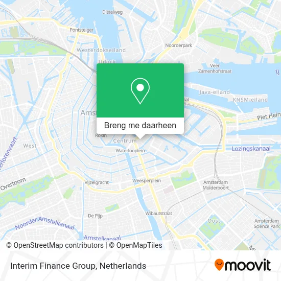 Interim Finance Group kaart