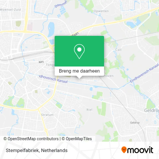 Stempelfabriek kaart
