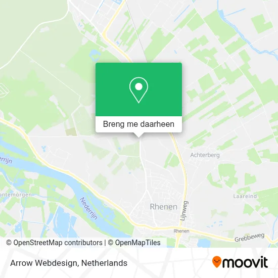 Arrow Webdesign kaart