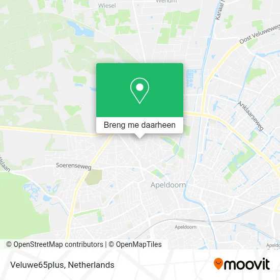 Veluwe65plus kaart