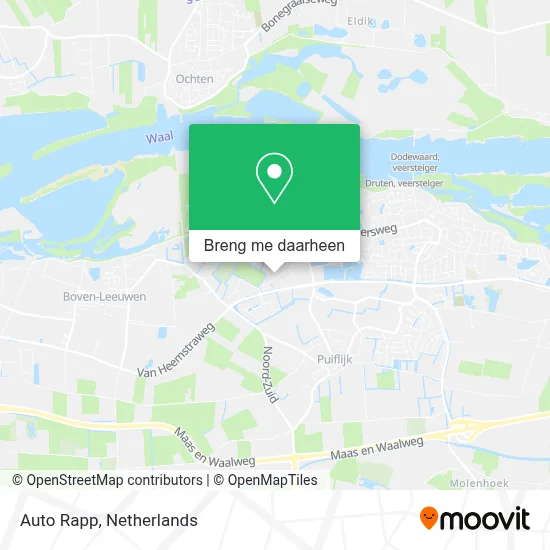 Auto Rapp kaart