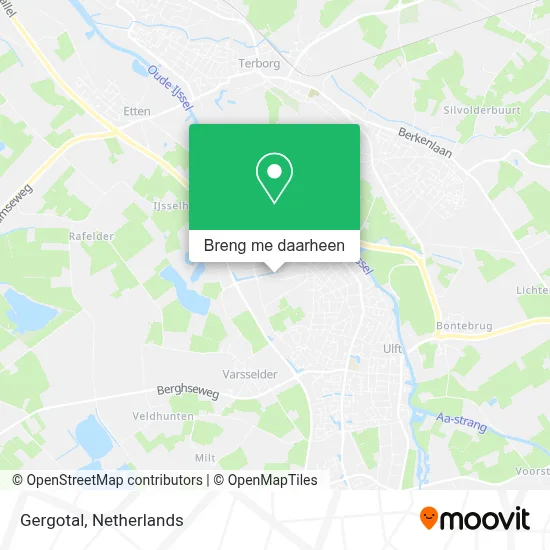 Gergotal kaart