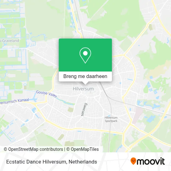 Ecstatic Dance Hilversum kaart