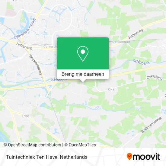 Tuintechniek Ten Have kaart