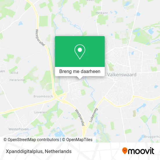 Xpanddigitalplus kaart