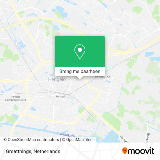 Greatthings kaart