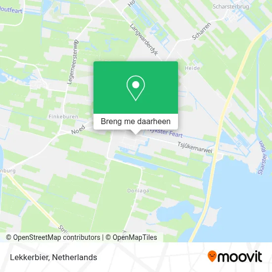Lekkerbier kaart