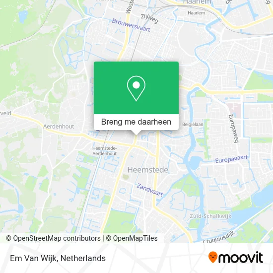 Em Van Wijk kaart