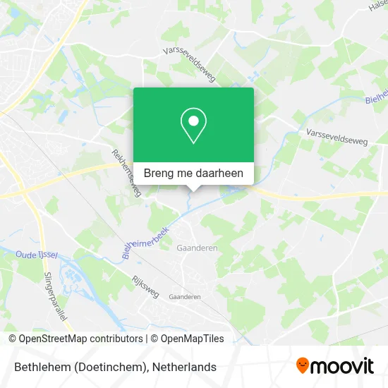Bethlehem (Doetinchem) kaart