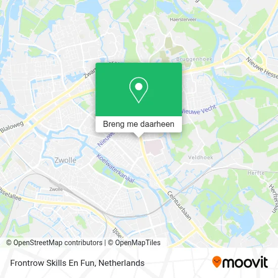 Frontrow Skills En Fun kaart