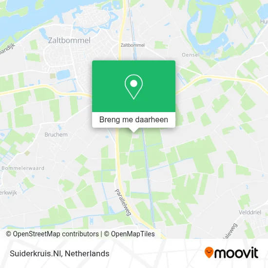 Suiderkruis.Nl kaart