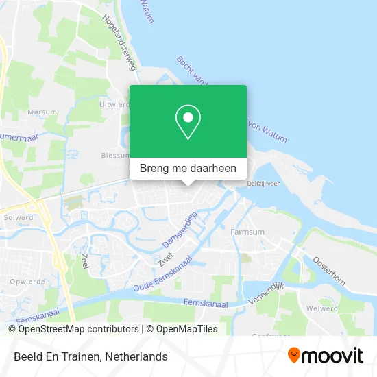 Beeld En Trainen kaart
