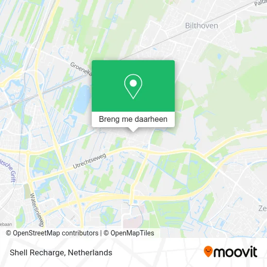 Shell Recharge kaart