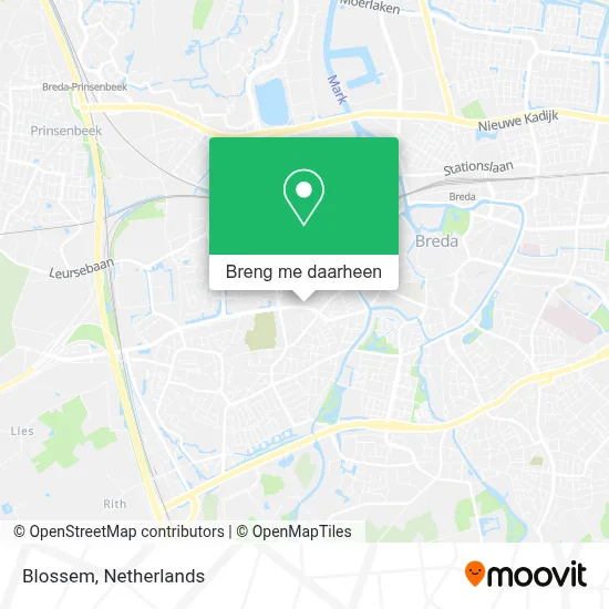 Blossem kaart