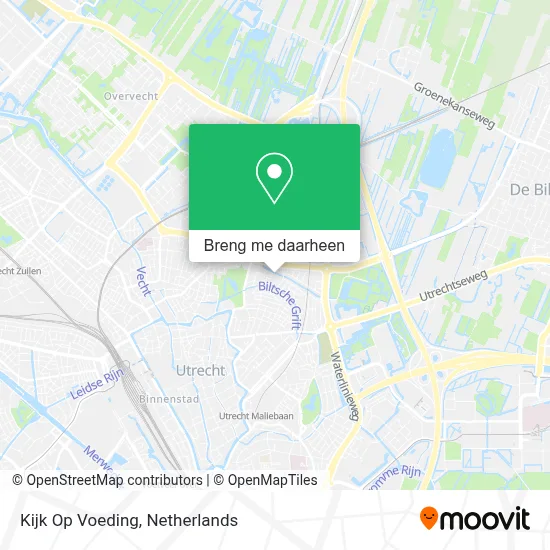 Kijk Op Voeding kaart