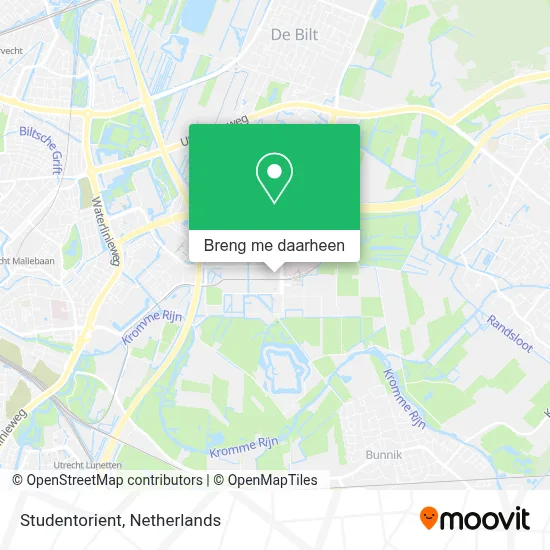 Studentorient kaart