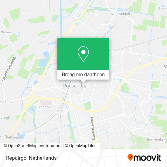 Repairgo kaart