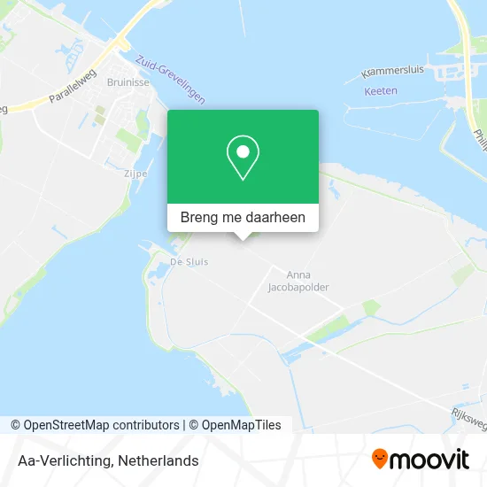 Aa-Verlichting kaart