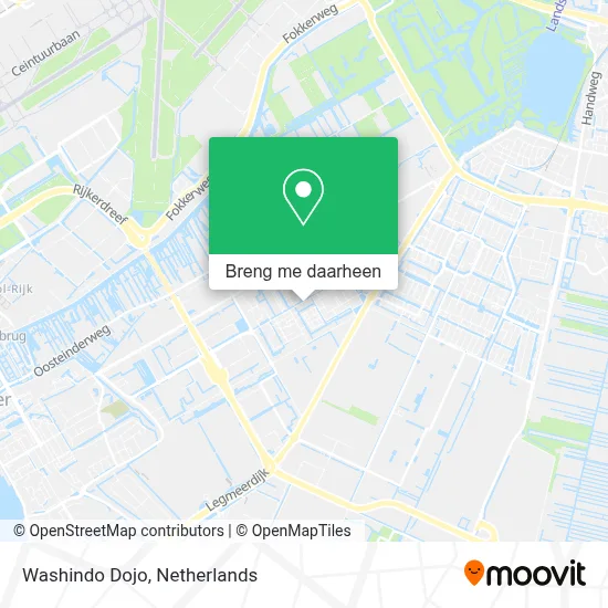Washindo Dojo kaart