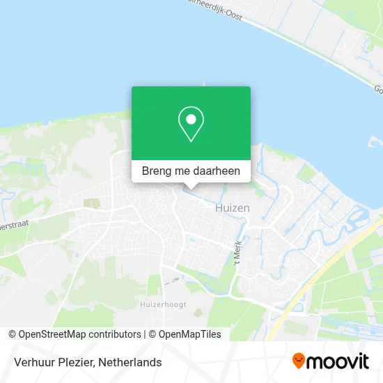 Verhuur Plezier kaart