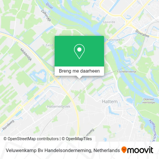 Veluwenkamp Bv Handelsonderneming kaart