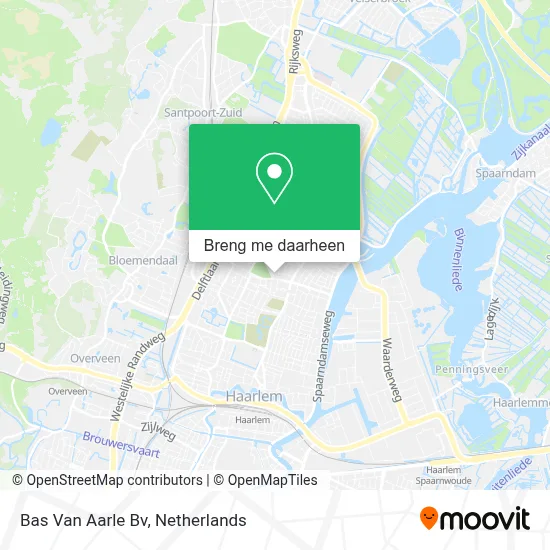 Bas Van Aarle Bv kaart