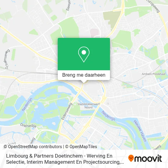 Limbourg & Partners Doetinchem - Werving En Selectie, Interim Management En Projectsourcing kaart