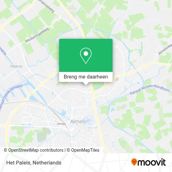Het Paleis kaart