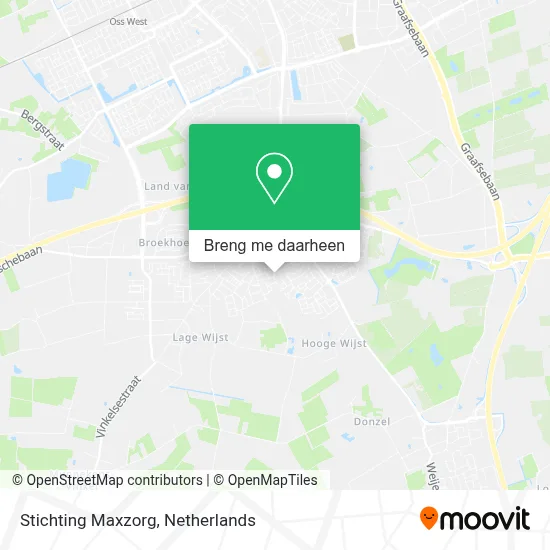 Stichting Maxzorg kaart