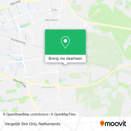 Vergelijk Sim Only kaart