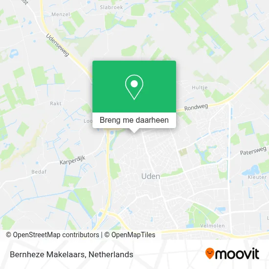 Bernheze Makelaars kaart